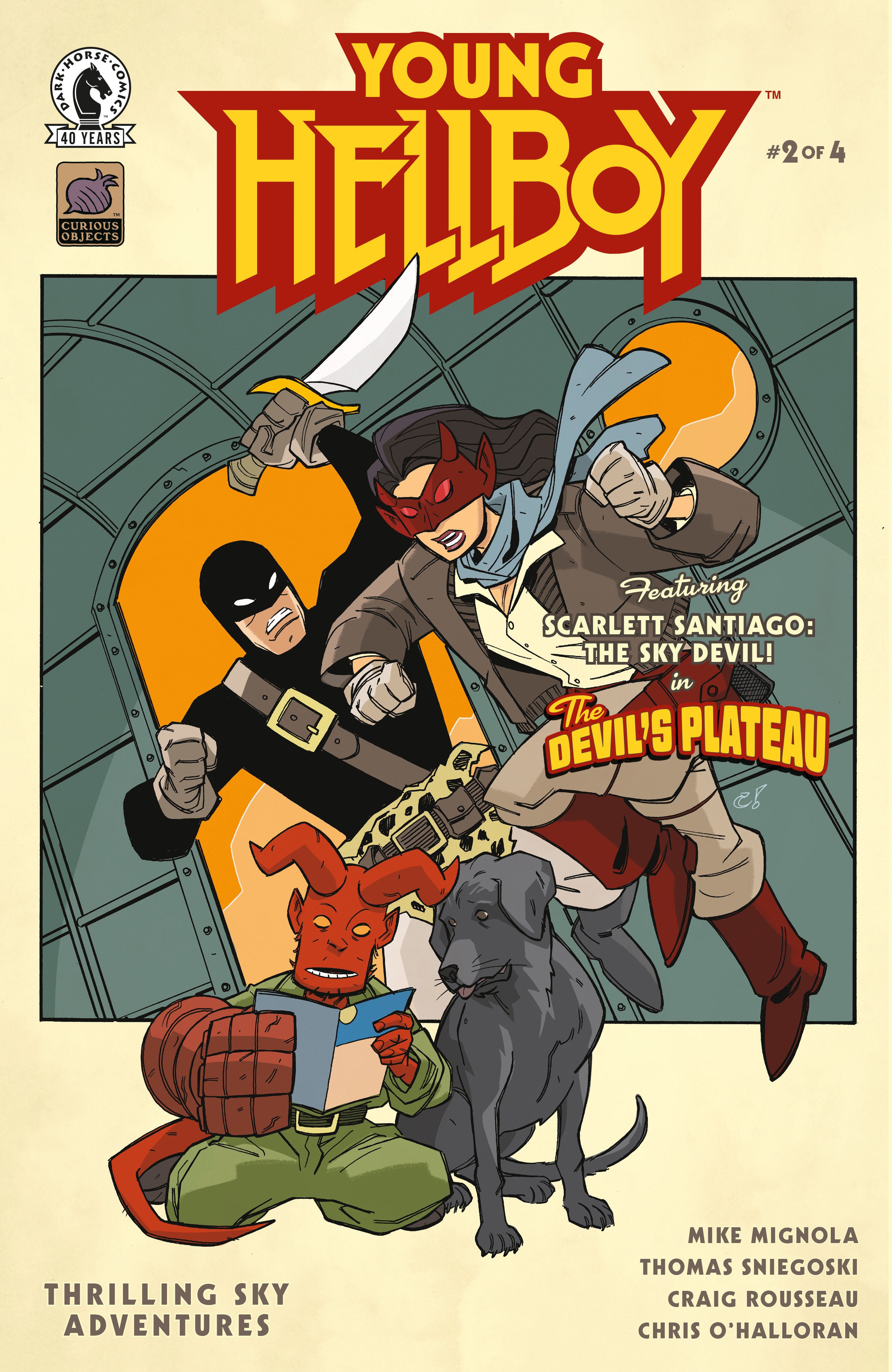 Young Hellboy: Thrilling Sky Adventures #2 (Cover A) (Craig Rousseau) | L.A. Mood Comics and Games