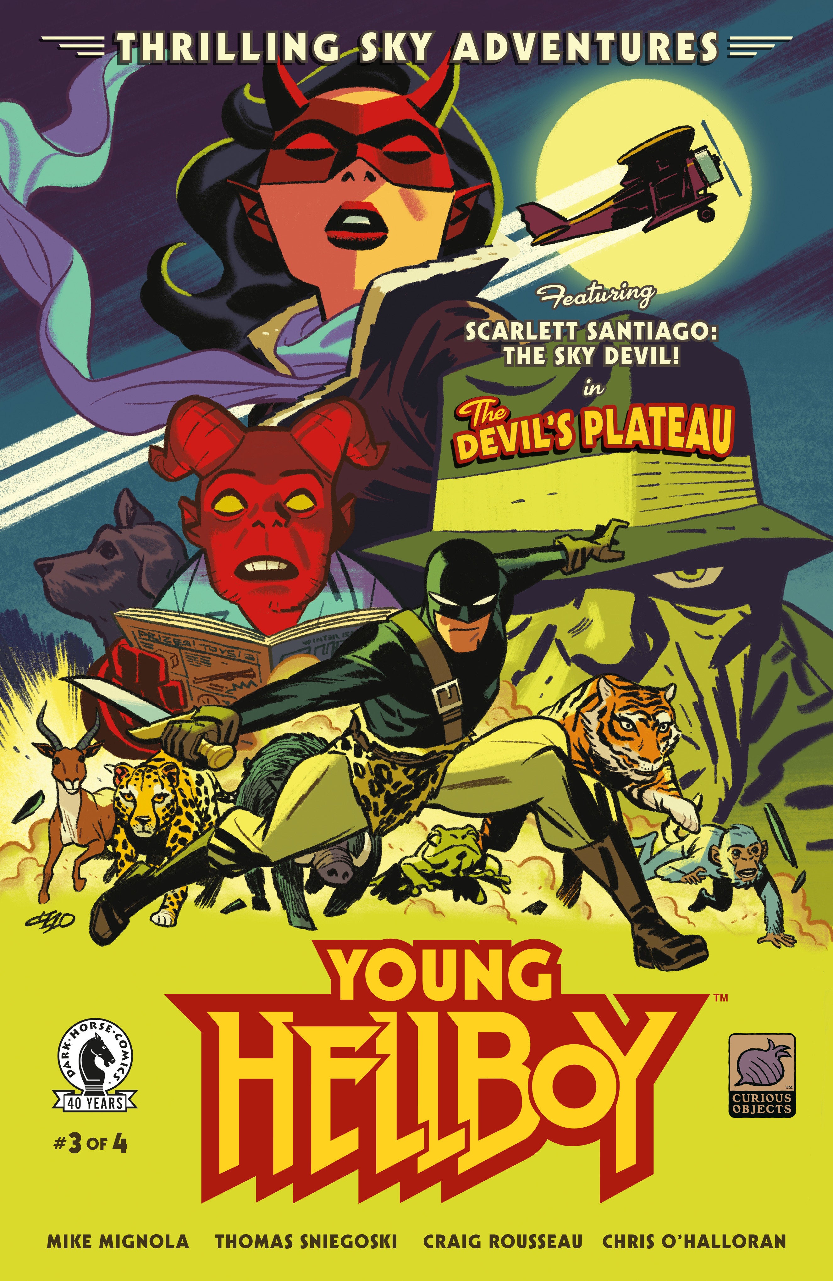 Young Hellboy: Thrilling Sky Adventures #3 (Cover B) (Michael Cho) | L.A. Mood Comics and Games