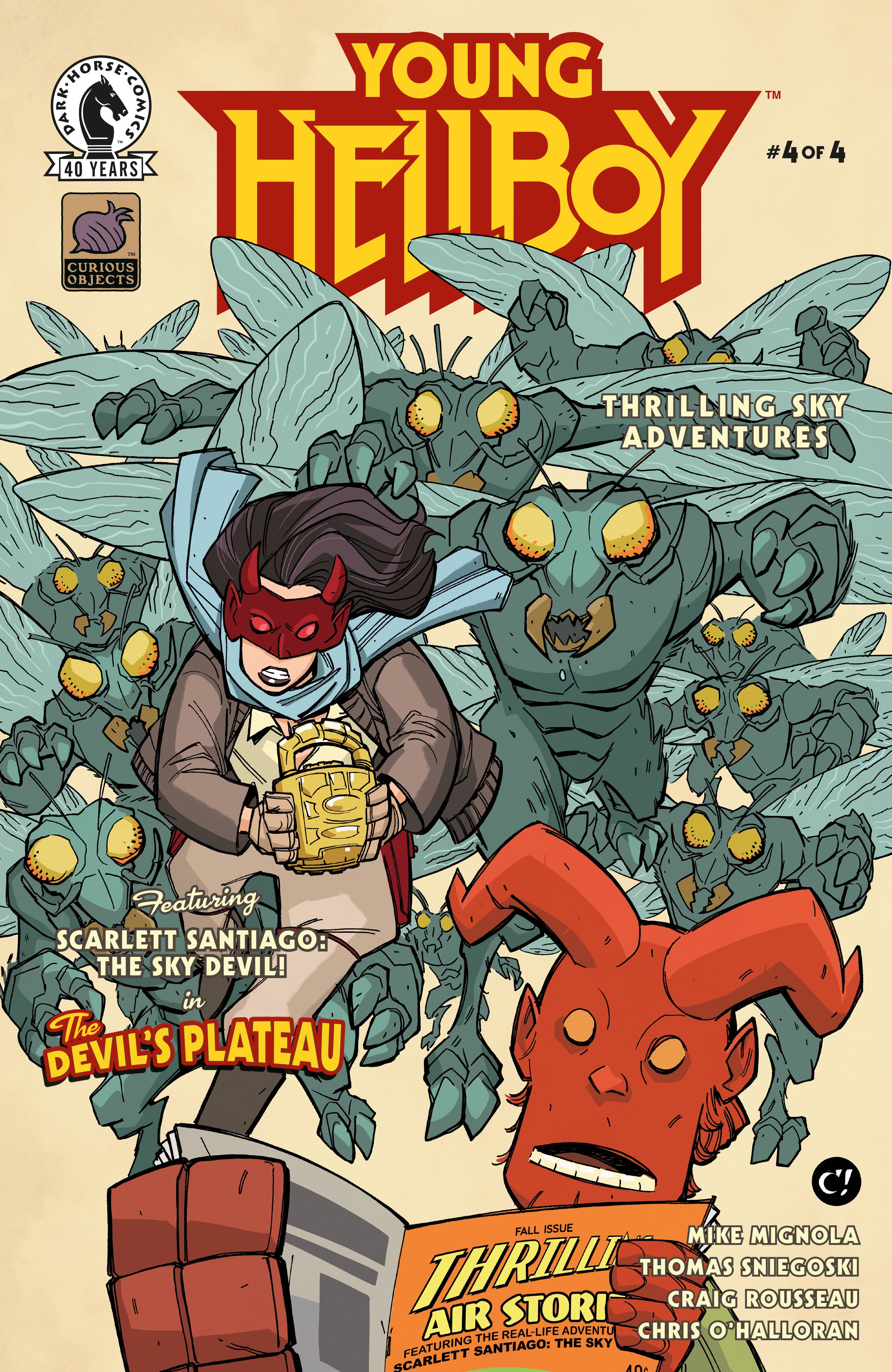 Young Hellboy: Thrilling Sky Adventures #4 (Cover A) (Craig Rousseau) | L.A. Mood Comics and Games