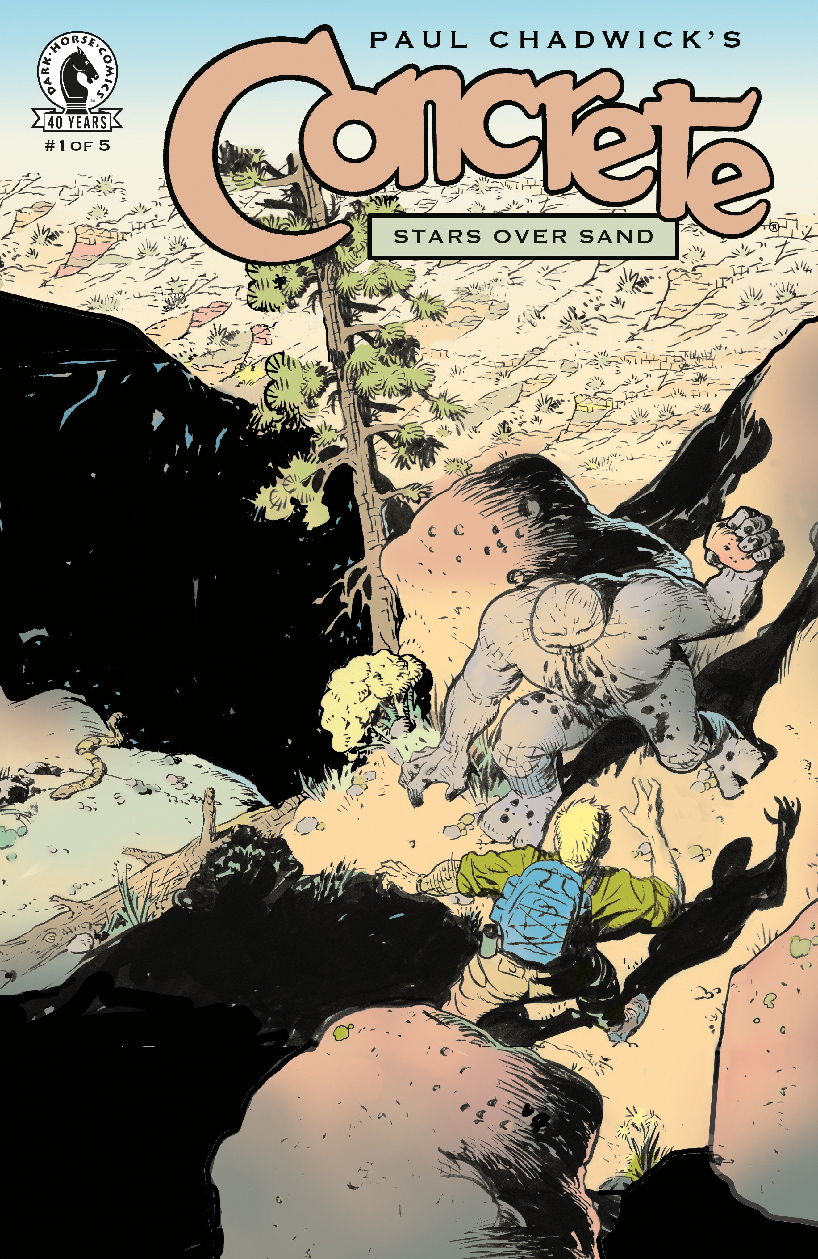 Concrete: Stars Over Sand #1 (Cover B) (Paul Chadwick) | L.A. Mood Comics and Games