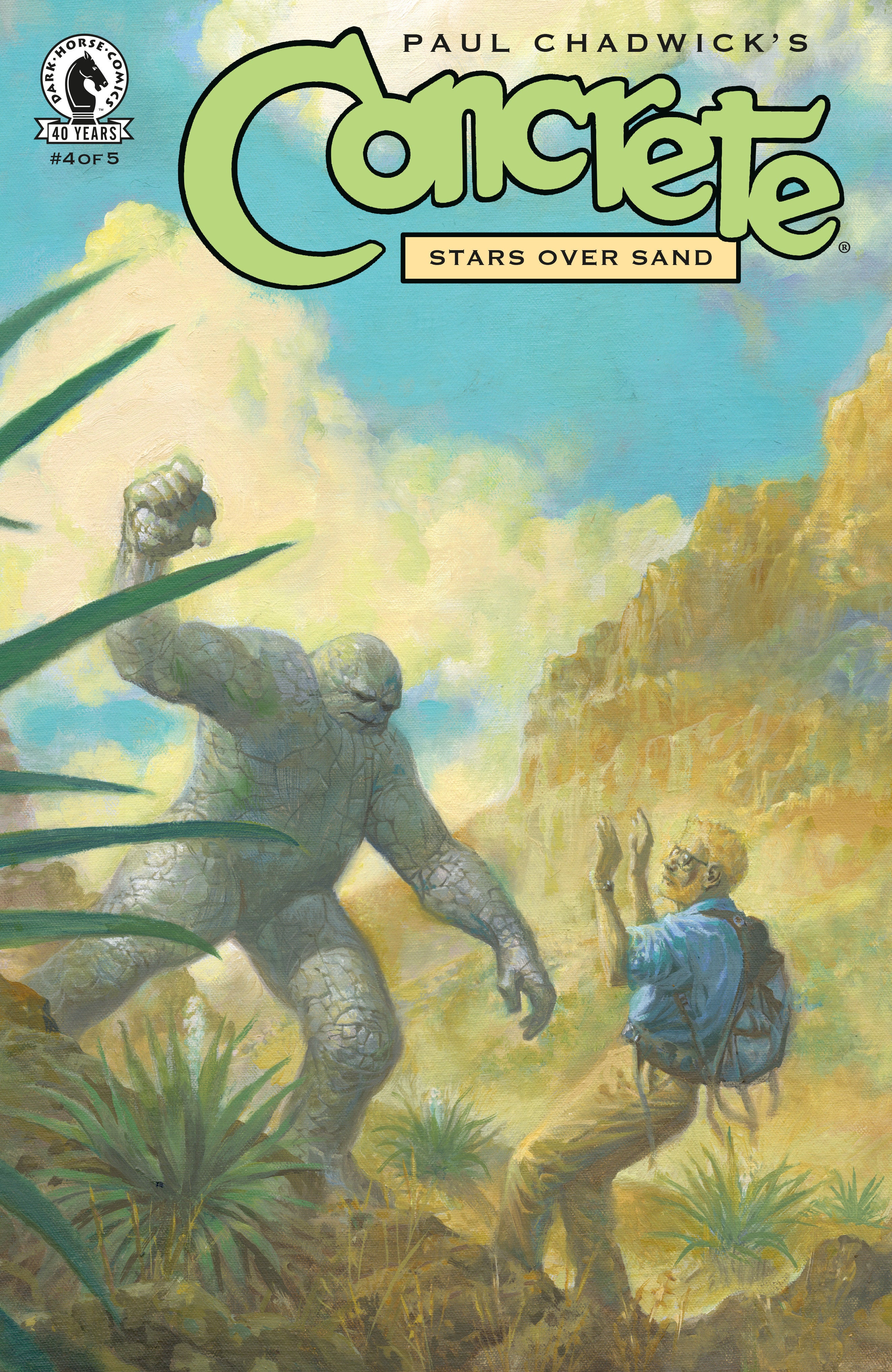 Concrete: Stars Over Sand #4 (Cover A) (Paul Chadwick) | L.A. Mood Comics and Games