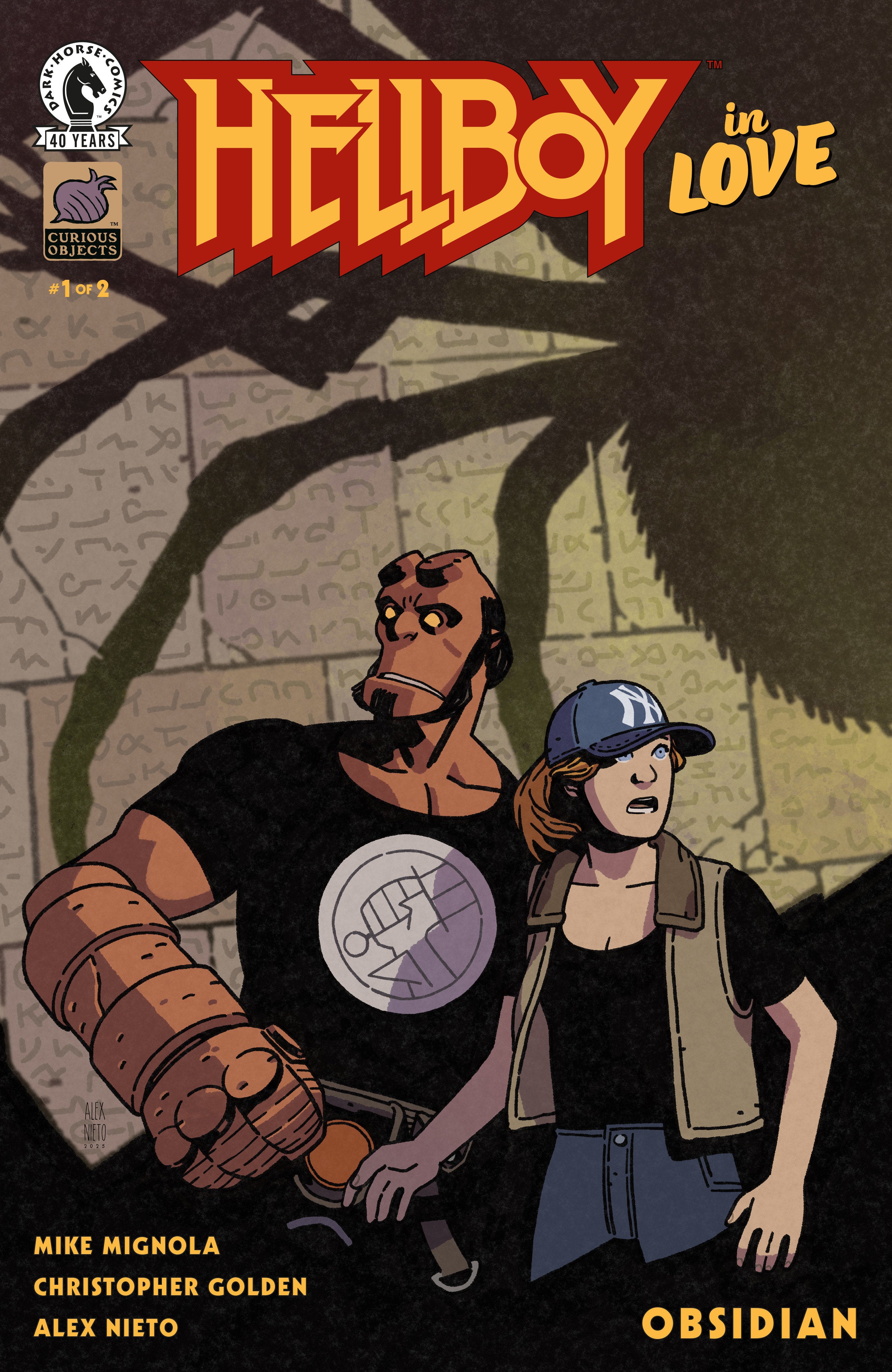Hellboy In Love: Obsidian #1 (Cover A) (Alex Nieto) | L.A. Mood Comics and Games