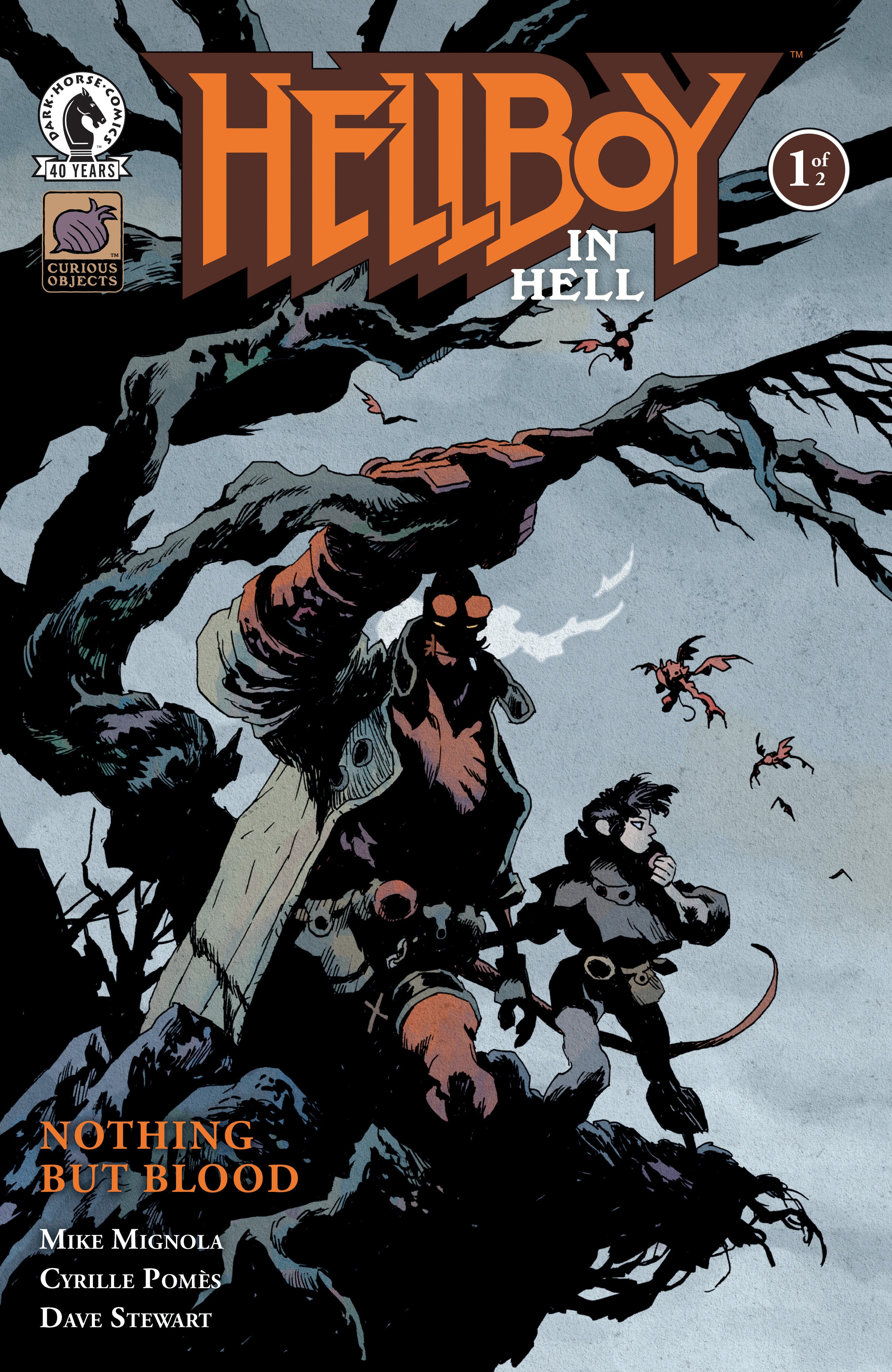 Hellboy In Hell: Nothing But Blood #1 (Cover A) (Cyrille Pomes) | L.A. Mood Comics and Games