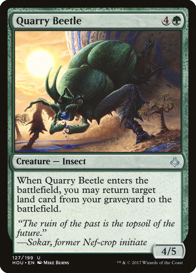 Quarry Beetle [Hour of Devastation] | L.A. Mood Comics and Games