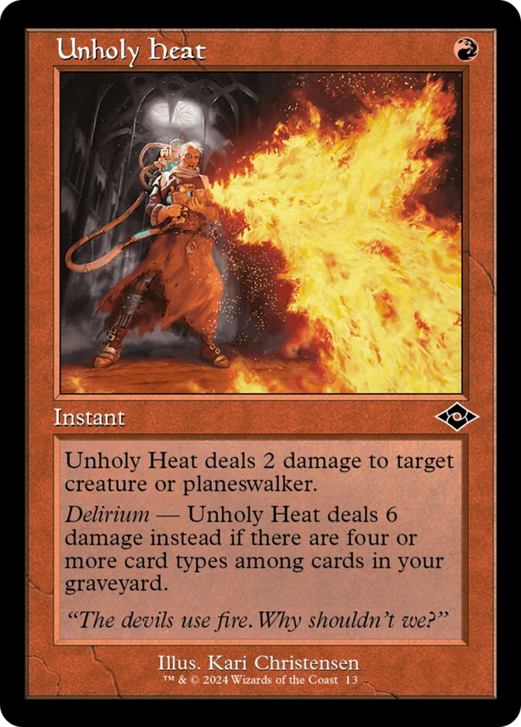 Unholy Heat (Retro) [Modern Horizons 2] | L.A. Mood Comics and Games