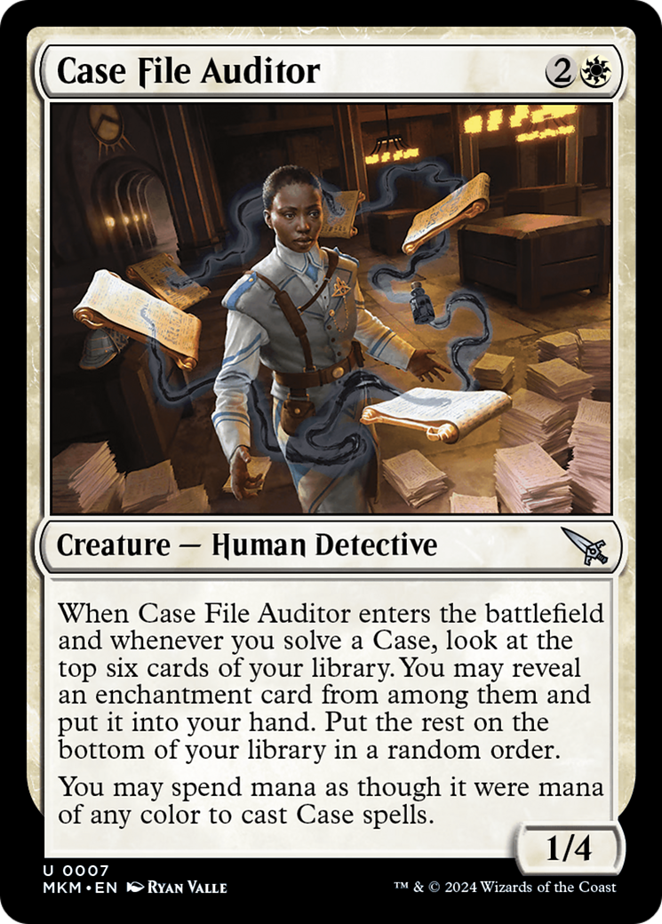 Case File Auditor (Black) [Murders at Karlov Manor] | L.A. Mood Comics and Games