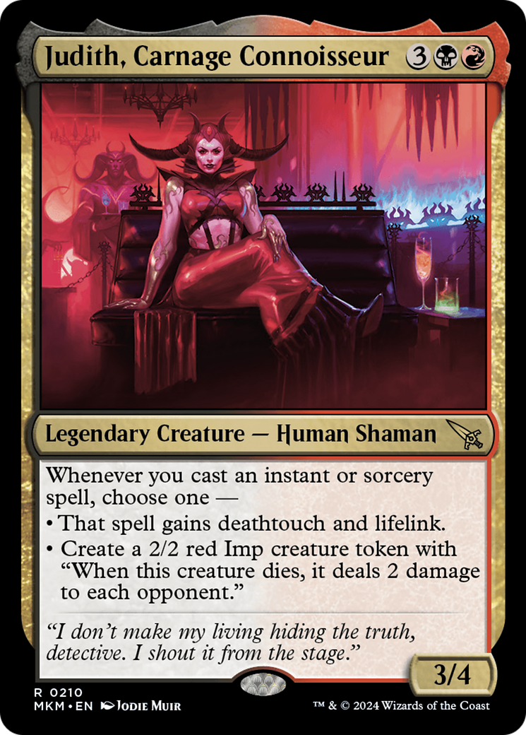 Judith, Carnage Connoisseur [Murders at Karlov Manor] | L.A. Mood Comics and Games