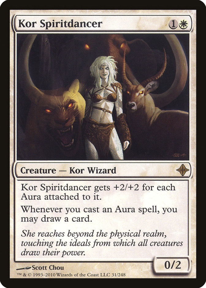Kor Spiritdancer [Rise of the Eldrazi] | L.A. Mood Comics and Games