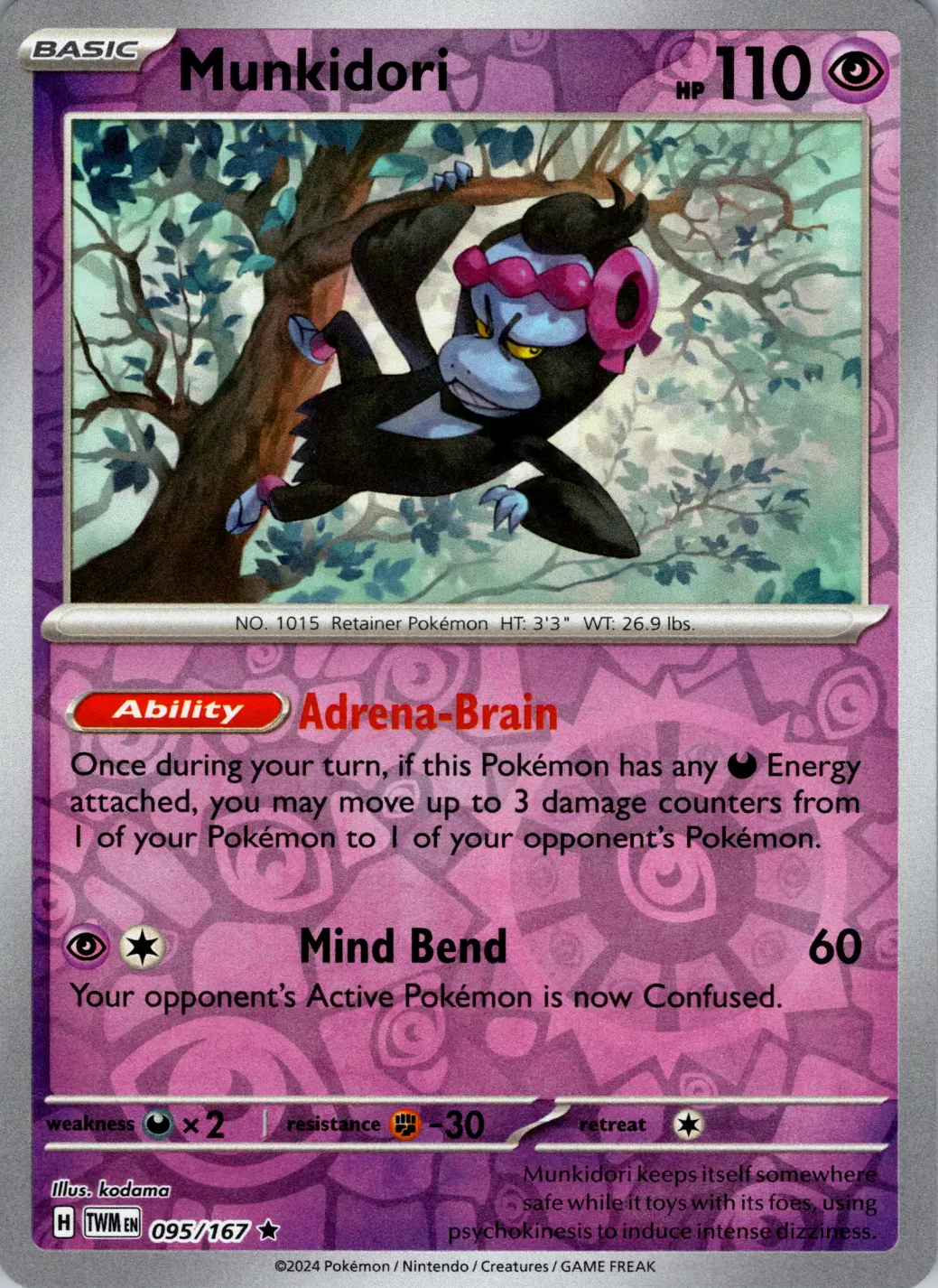 Munkidori (095/167) [Scarlet & Violet: Twilight Masquerade] | L.A. Mood Comics and Games