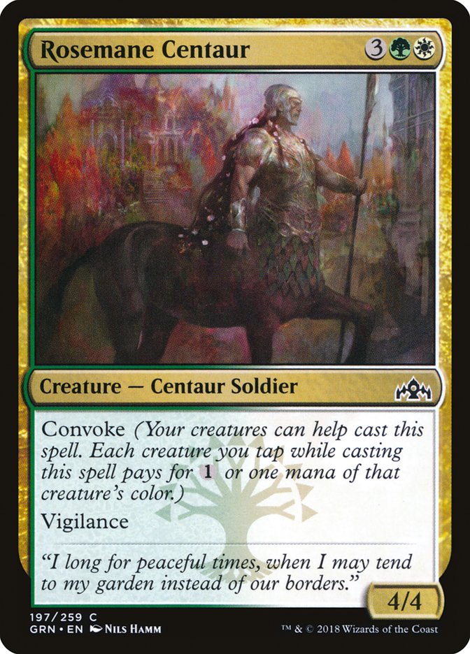 Rosemane Centaur [Guilds of Ravnica] | L.A. Mood Comics and Games