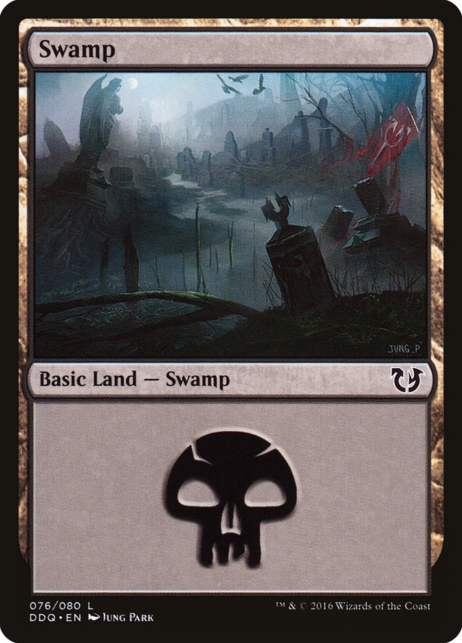 Swamp (76) [Duel Decks: Blessed vs. Cursed] | L.A. Mood Comics and Games