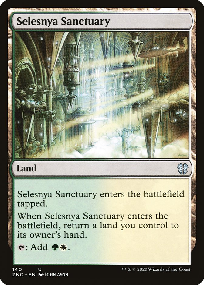 Selesnya Sanctuary [Zendikar Rising Commander] | L.A. Mood Comics and Games