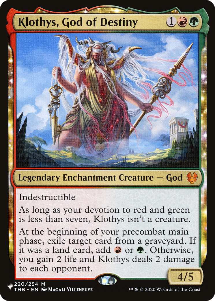 Klothys, God of Destiny [The List] | L.A. Mood Comics and Games