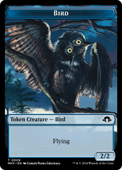 Eldrazi Spawn // Bird Double-Sided Token [Modern Horizons 3 Tokens] | L.A. Mood Comics and Games