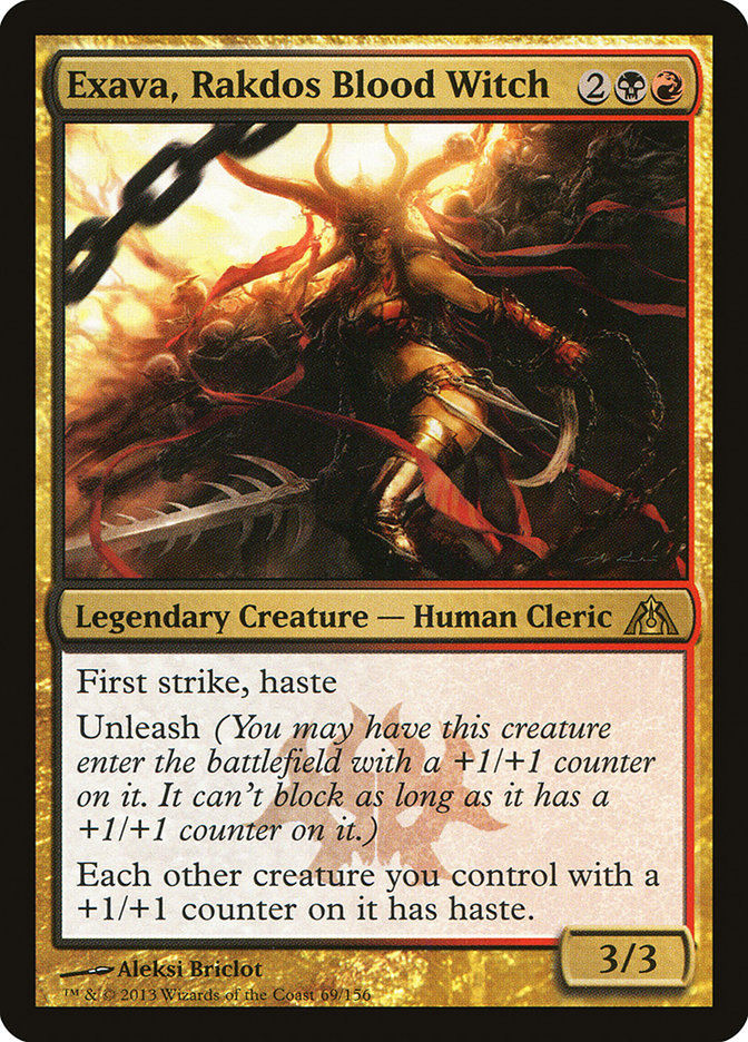 Exava, Rakdos Blood Witch [Dragon's Maze] | L.A. Mood Comics and Games