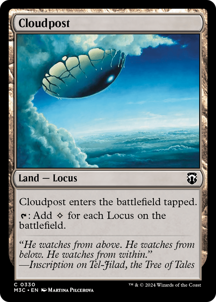 Cloudpost (Ripple Foil) [Modern Horizons 3 Commander] | L.A. Mood Comics and Games