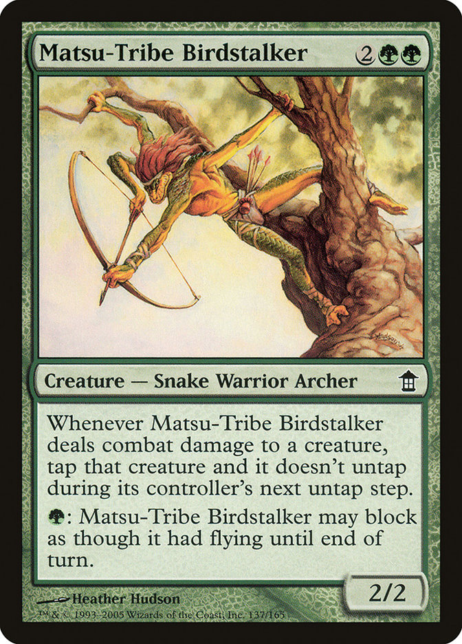 Matsu-Tribe Birdstalker [Saviors of Kamigawa] | L.A. Mood Comics and Games