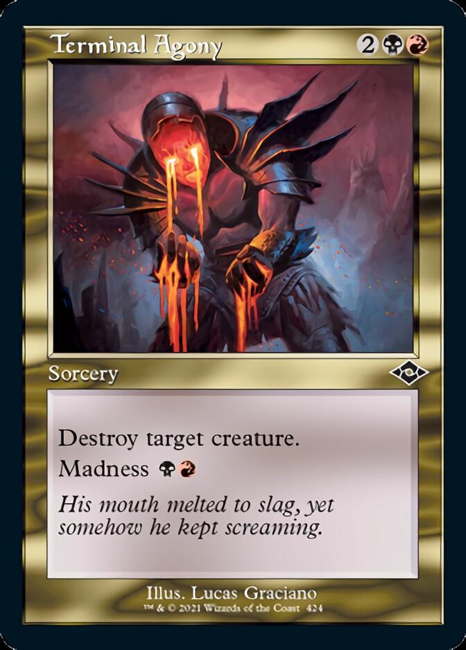Terminal Agony (Retro Foil Etched) [Modern Horizons 2] | L.A. Mood Comics and Games
