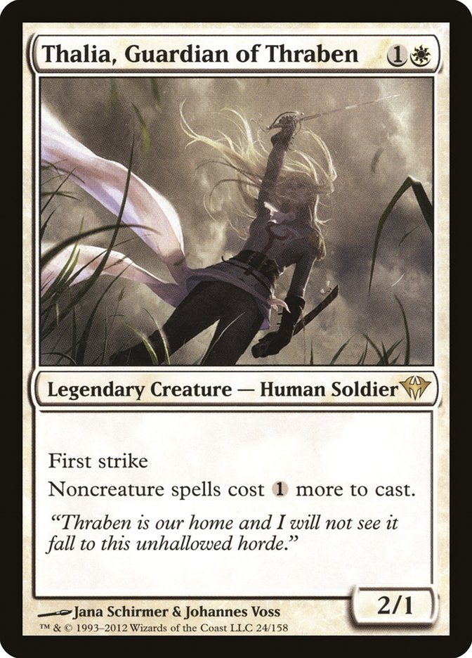Thalia, Guardian of Thraben [Dark Ascension] | L.A. Mood Comics and Games