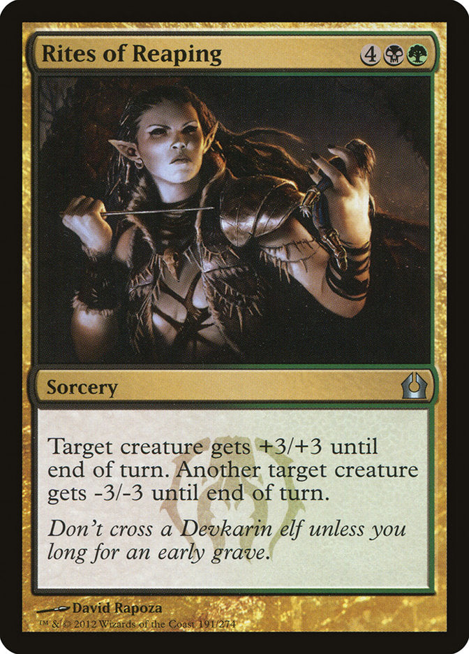 Rites of Reaping [Return to Ravnica] | L.A. Mood Comics and Games