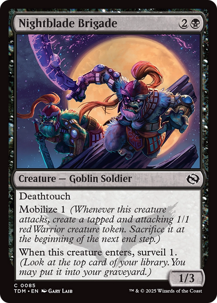 Nightblade Brigade [Tarkir: Dragonstorm] | L.A. Mood Comics and Games