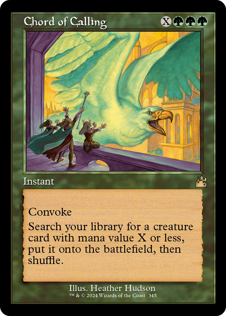 Chord of Calling (Retro Frame) [Ravnica Remastered] | L.A. Mood Comics and Games