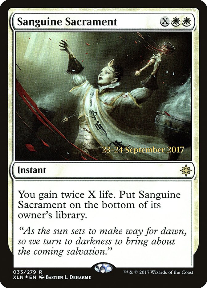 Sanguine Sacrament [Ixalan Prerelease Promos] | L.A. Mood Comics and Games