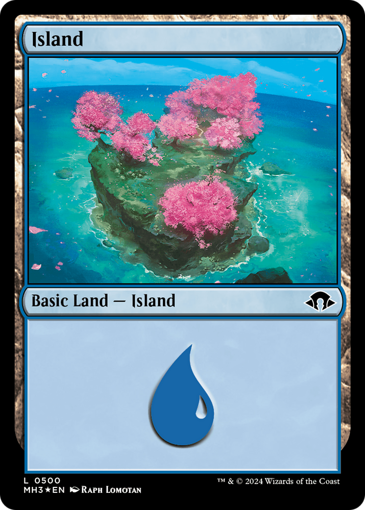 Island (0500) (Ripple Foil) [Modern Horizons 3] | L.A. Mood Comics and Games