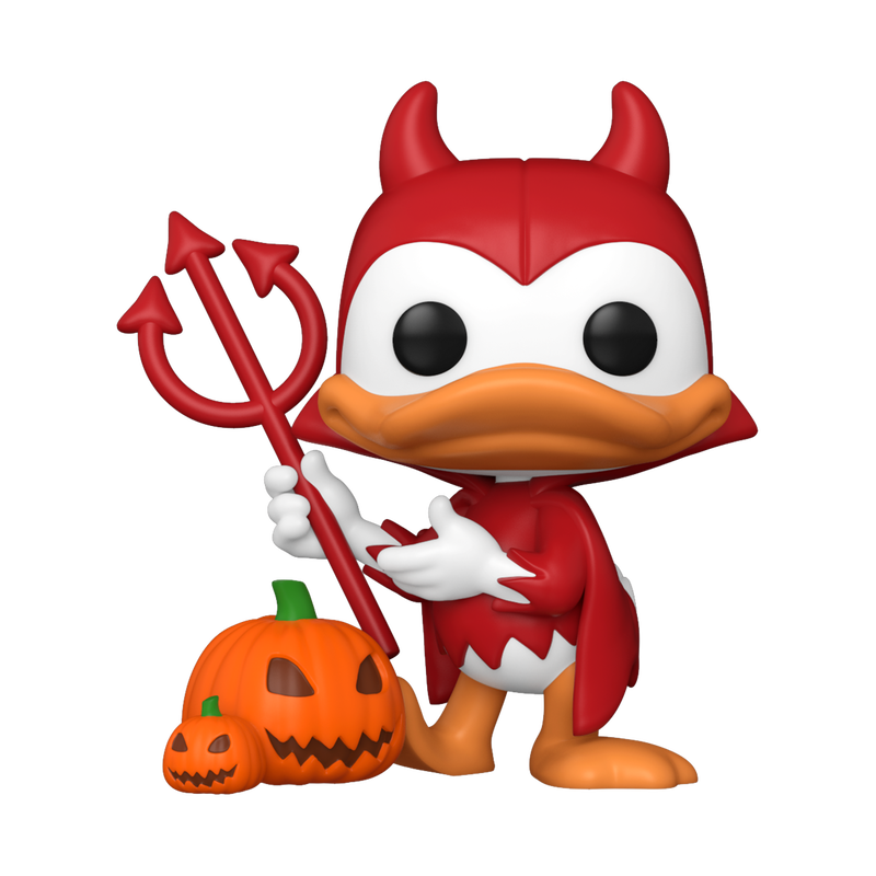 Pop Devil Donald With Pumpkin | L.A. Mood Comics and Games
