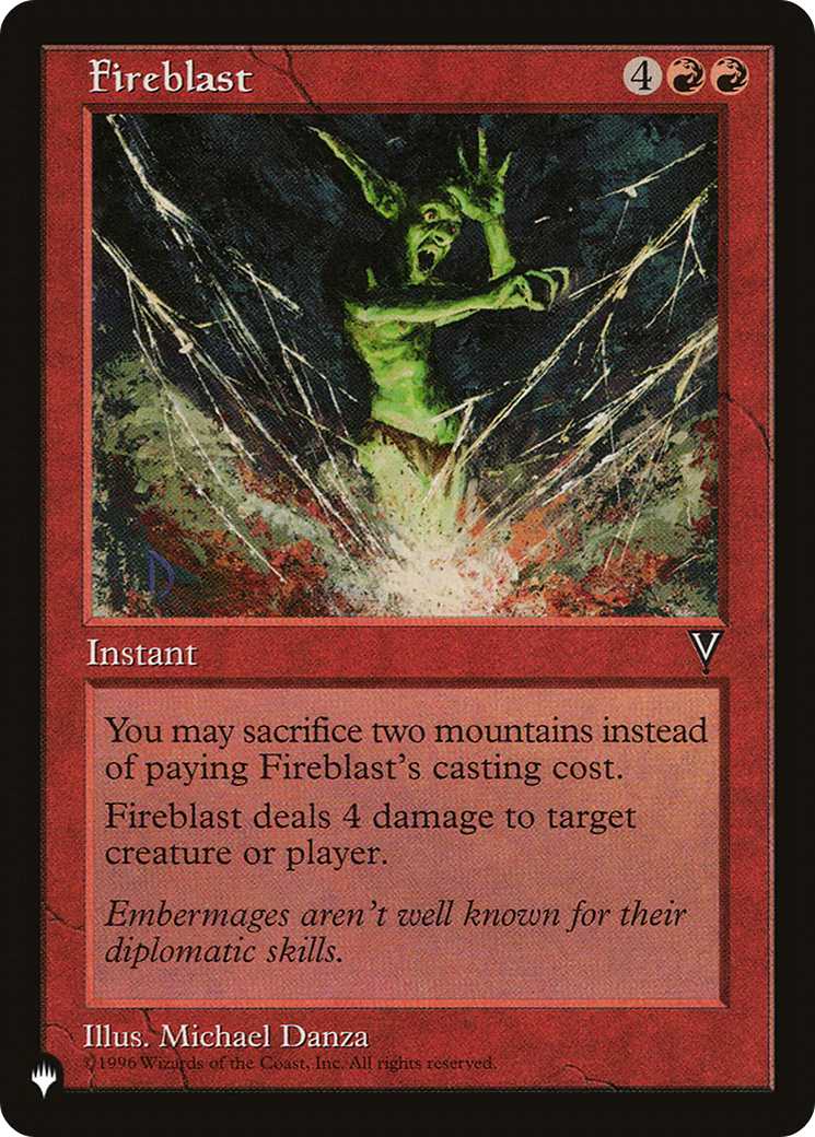 Fireblast [The List] | L.A. Mood Comics and Games