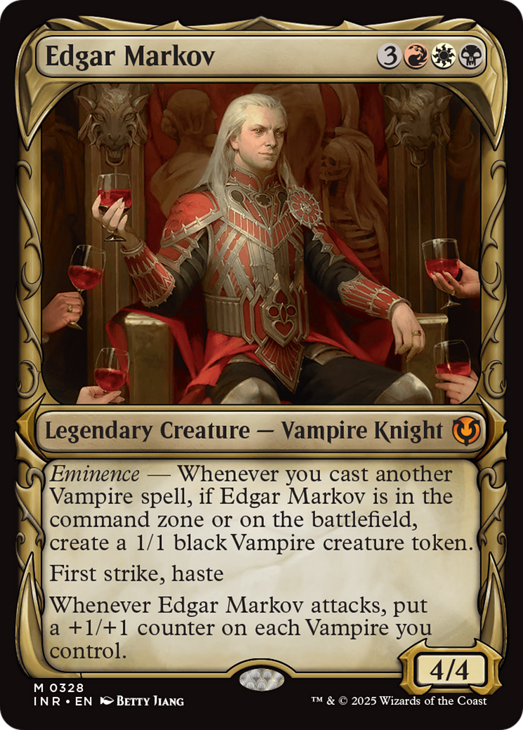 Edgar Markov (Showcase) [Innistrad Remastered] | L.A. Mood Comics and Games