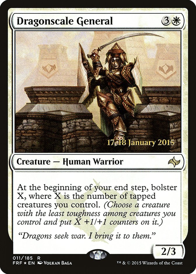 Dragonscale General [Fate Reforged Prerelease Promos] | L.A. Mood Comics and Games