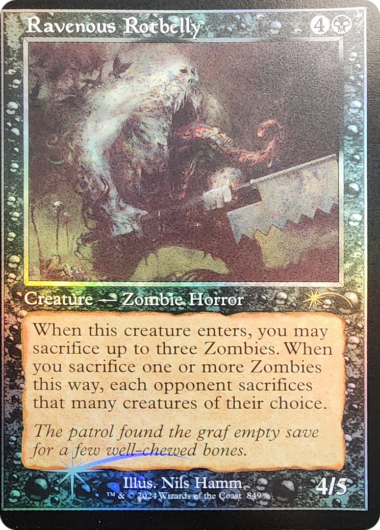 Ravenous Rotbelly (Retro Frame) [Secret Lair Drop Series] | L.A. Mood Comics and Games