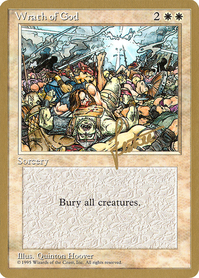 Wrath of God (Bertrand Lestree) [Pro Tour Collector Set] | L.A. Mood Comics and Games
