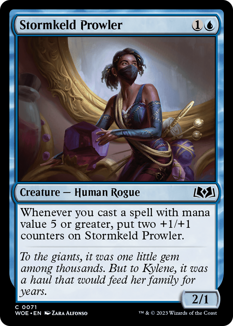 Stormkeld Prowler [Wilds of Eldraine] | L.A. Mood Comics and Games