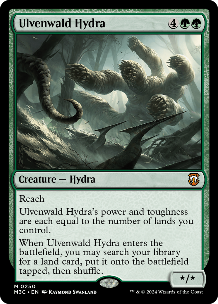 Ulvenwald Hydra (Ripple Foil) [Modern Horizons 3 Commander] | L.A. Mood Comics and Games
