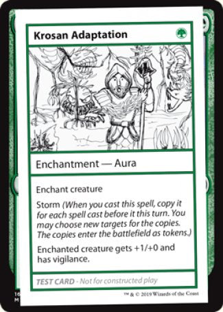 Krosan Adaptation (2021 Edition) [Mystery Booster Playtest Cards] | L.A. Mood Comics and Games