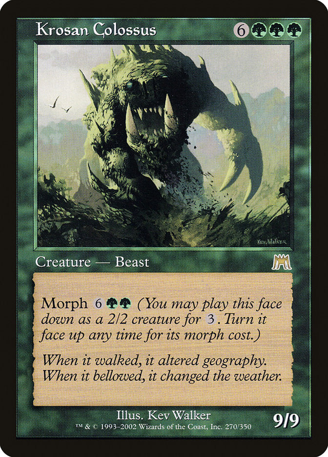 Krosan Colossus [Onslaught] | L.A. Mood Comics and Games