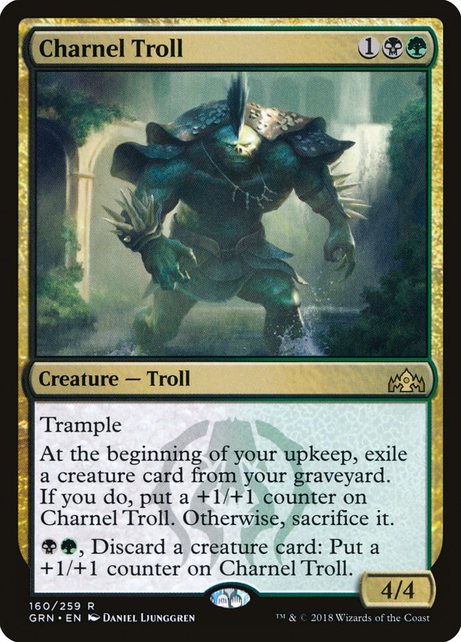 Charnel Troll [Guilds of Ravnica] | L.A. Mood Comics and Games