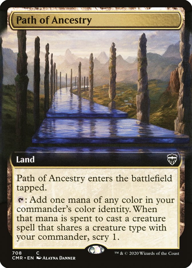 Path of Ancestry (Extended Art) [Commander Legends] | L.A. Mood Comics and Games