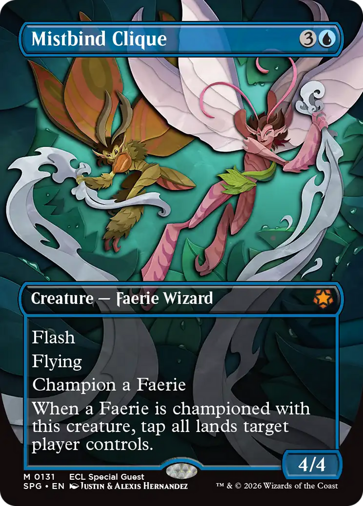 Mistbind Clique (Borderless) [Lorwyn Eclipsed Special Guests] | L.A. Mood Comics and Games