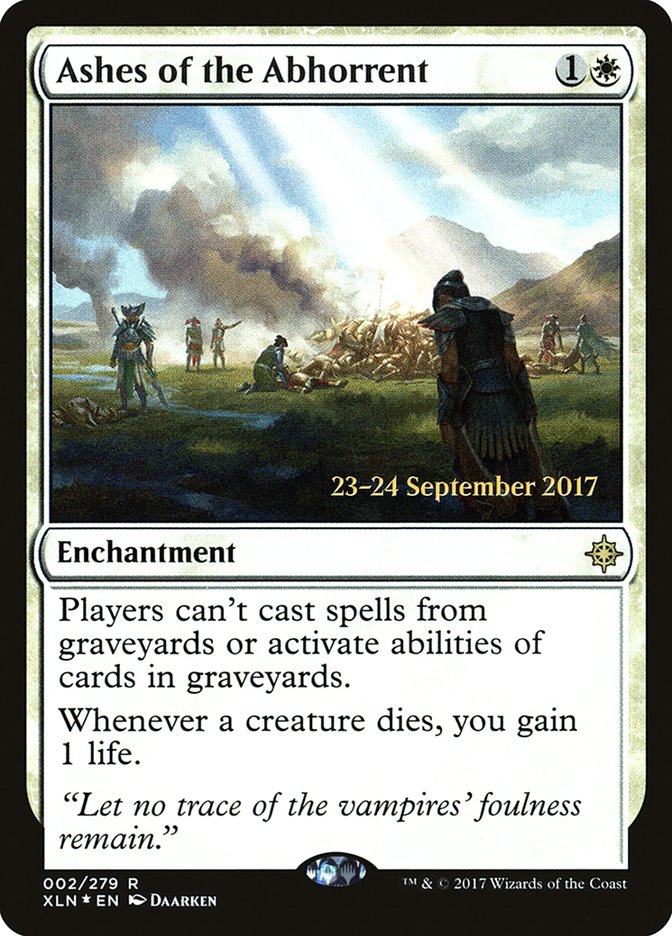 Ashes of the Abhorrent [Ixalan Prerelease Promos] | L.A. Mood Comics and Games