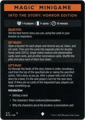 Into the Story: Horror Edition (Magic Minigame) [Innistrad: Midnight Hunt Minigame] | L.A. Mood Comics and Games
