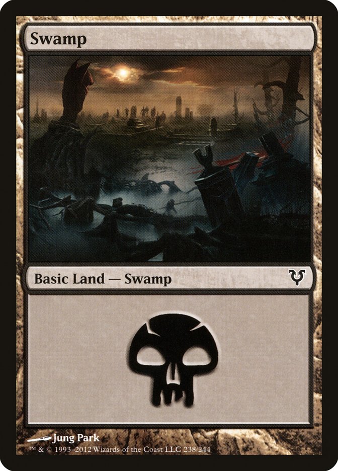 Swamp (238) [Avacyn Restored] | L.A. Mood Comics and Games