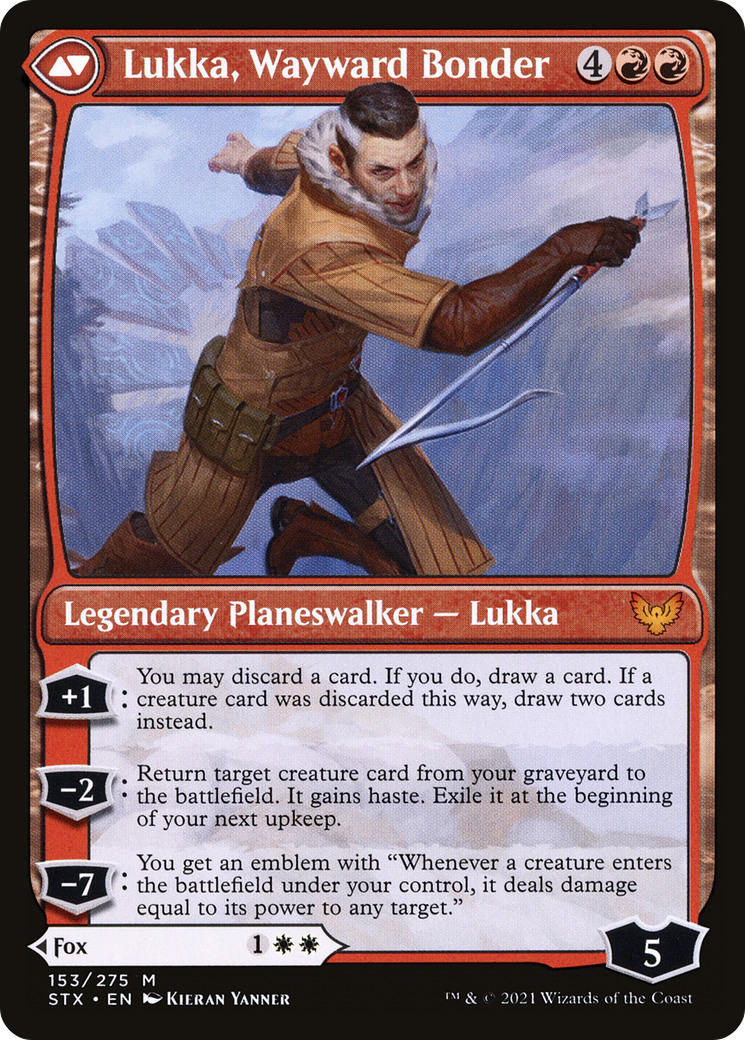Mila, Crafty Companion // Lukka, Wayward Bonder [Secret Lair: From Cute to Brute] | L.A. Mood Comics and Games