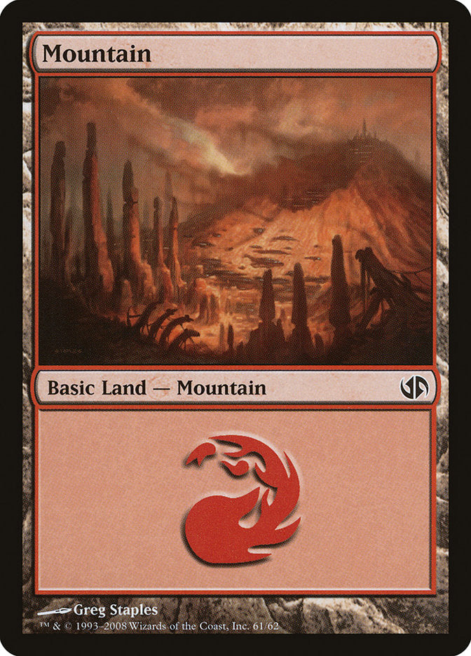 Mountain (61) [Duel Decks: Jace vs. Chandra] | L.A. Mood Comics and Games