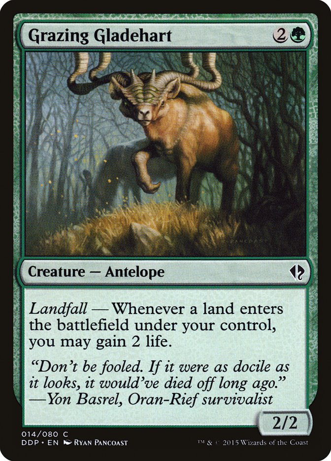 Grazing Gladehart [Duel Decks: Zendikar vs. Eldrazi] | L.A. Mood Comics and Games