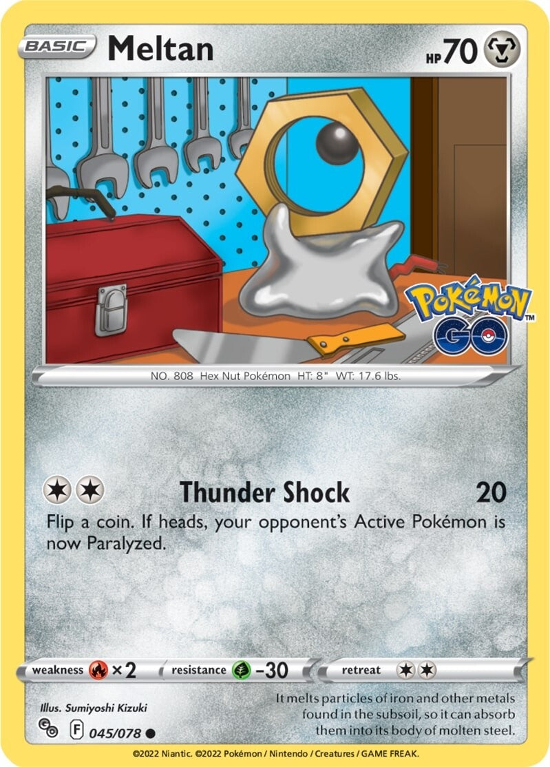 Meltan (045/078) [Pokémon GO] | L.A. Mood Comics and Games