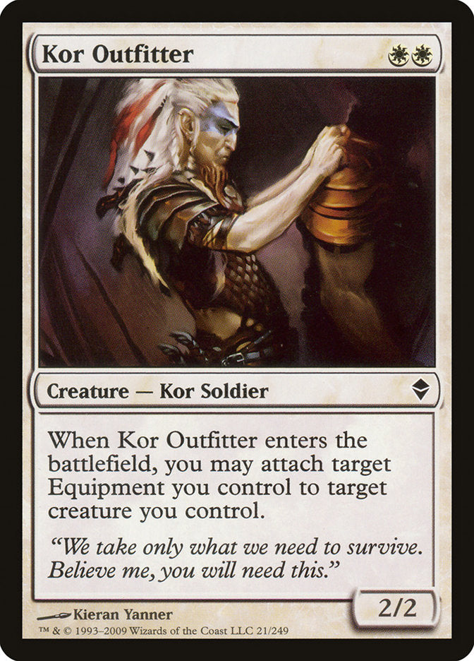 Kor Outfitter [Zendikar] | L.A. Mood Comics and Games