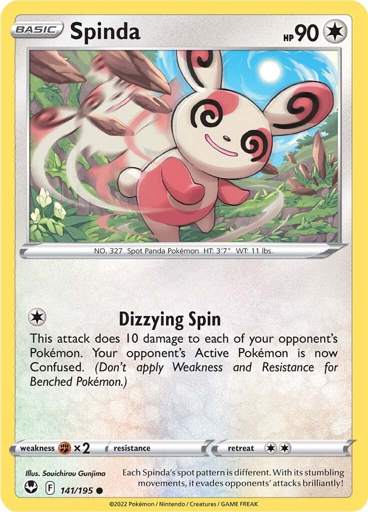 Spinda (141/195) [Sword & Shield: Silver Tempest] | L.A. Mood Comics and Games